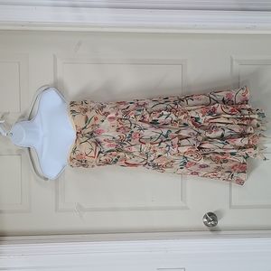 Diane Von Furstenberg strapless dress